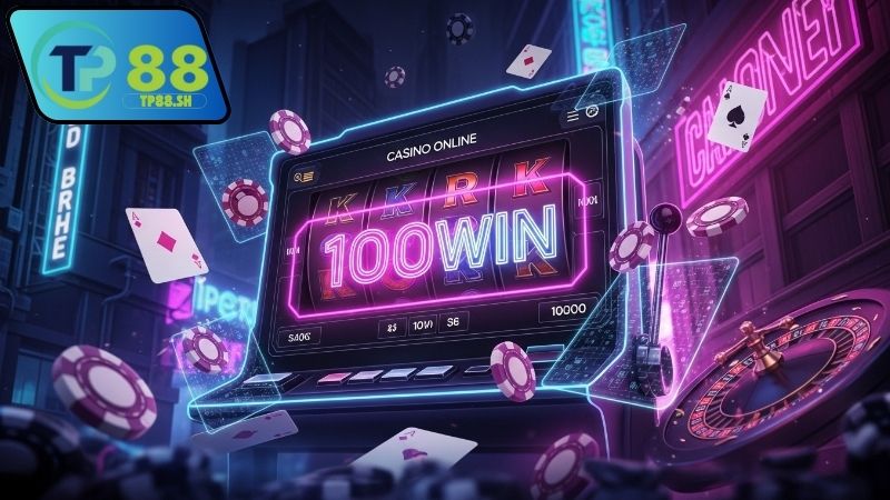 Ưu điểm 100win nhà cái uy tín nổ hũ bắn cá casino