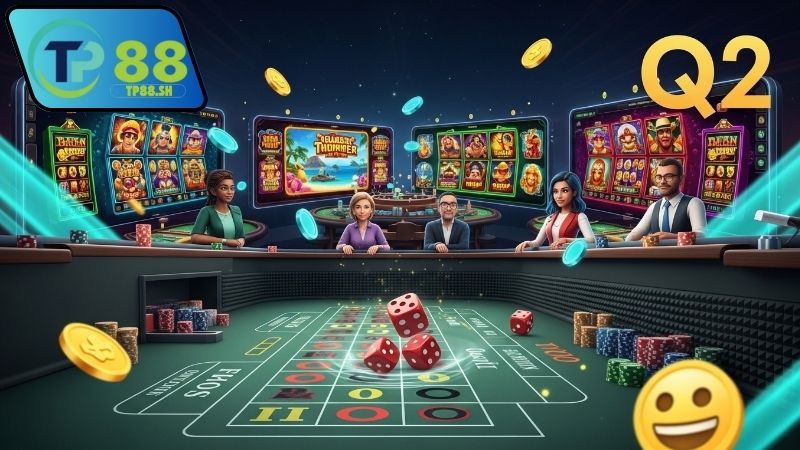 Trò chơi tại nhà cái Q2 đa dạng và vô cùng cuốn hút